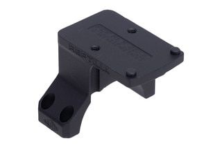 Reptilia Corp ROF-90 replaces the top ring of your 35mm Geissele Super Precision scope mount with a Trijicon RMR mount, Black finish.